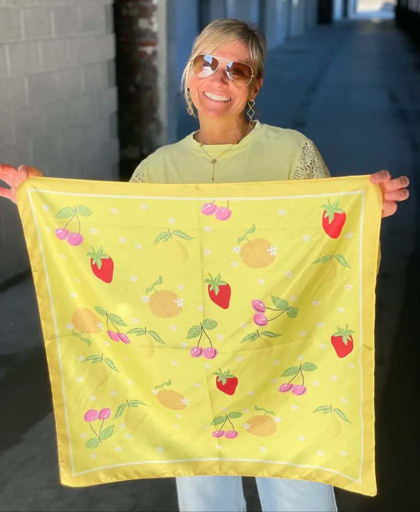 Foulard carré Tutti Frutti
