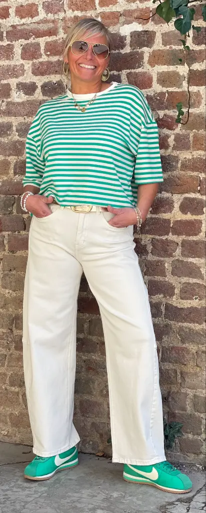 Pantalon Barrel Couture