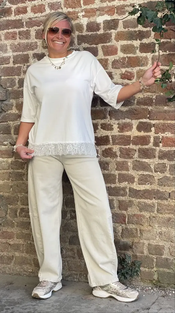 Pantalon Barrel Couture