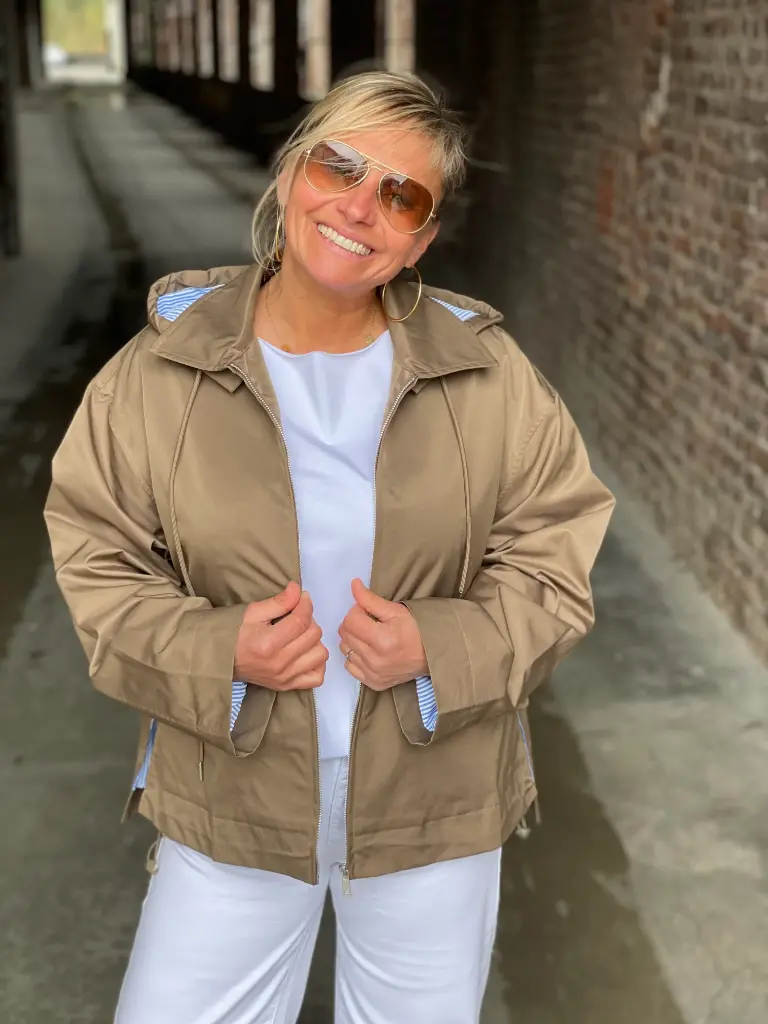 Parka doublure lignée