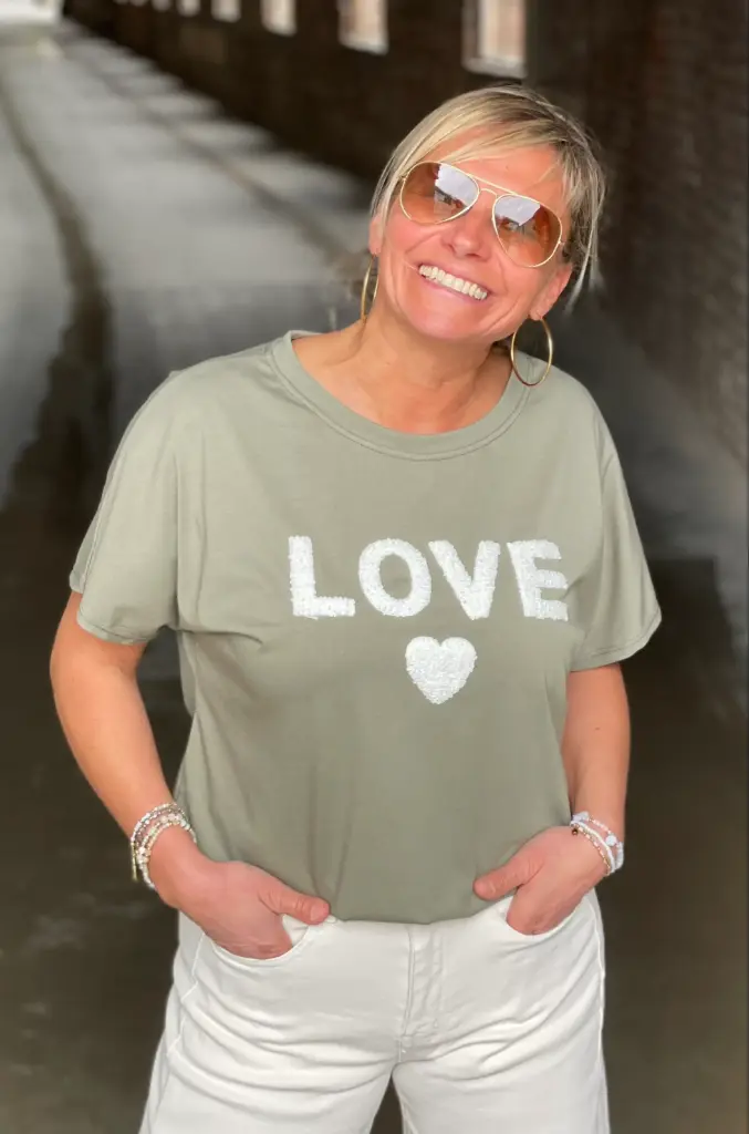 T-shirt Love Coeur