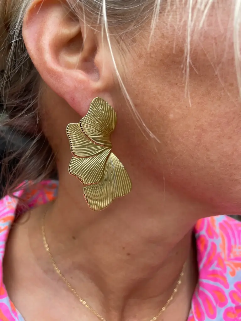 Boucles d'oreilles pétales n°241