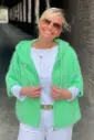 Gilet manches courtes Capuche