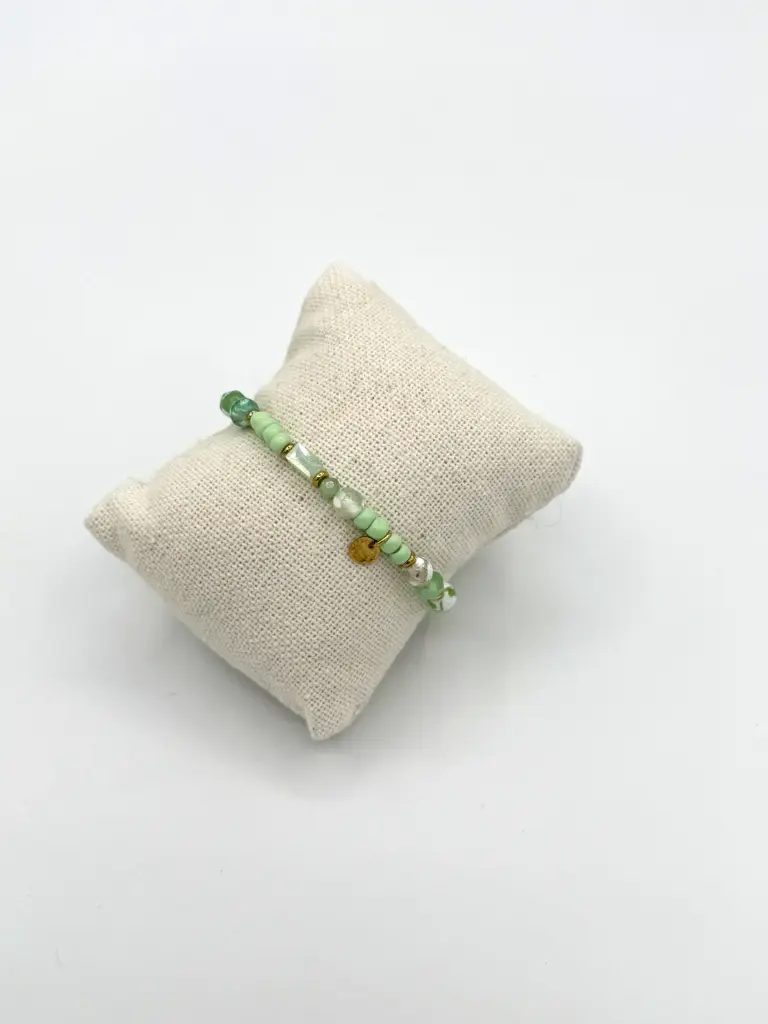 Bracelet billes/rectangles n°147