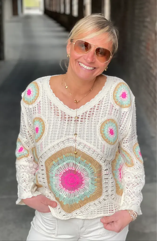 Pull Macramé Colors