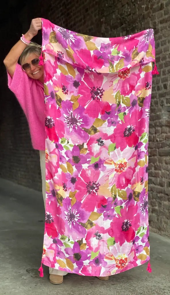 Foulard Big flowers