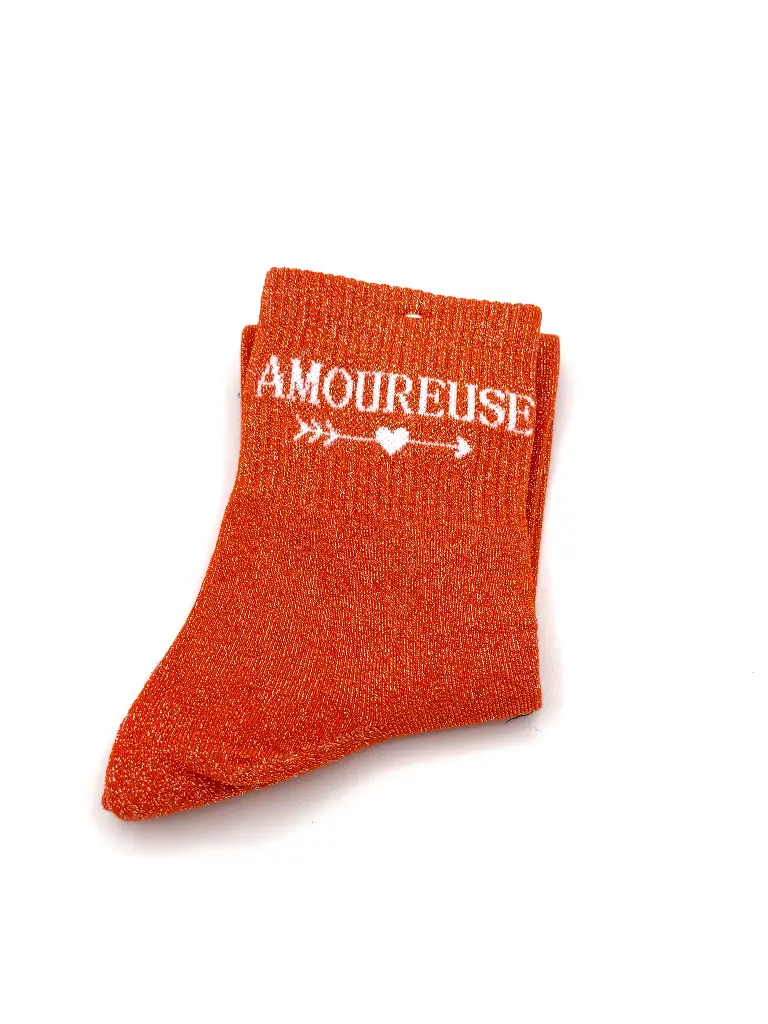 Chaussettes Paillettes AMOUREUSE Démarquées 
