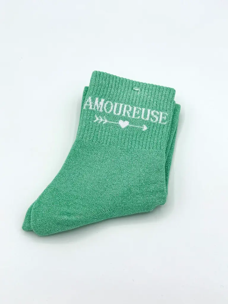 Chaussettes Paillettes AMOUREUSE