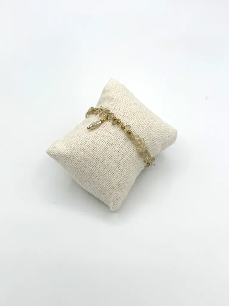 Bracelet pierres n°29(beige)