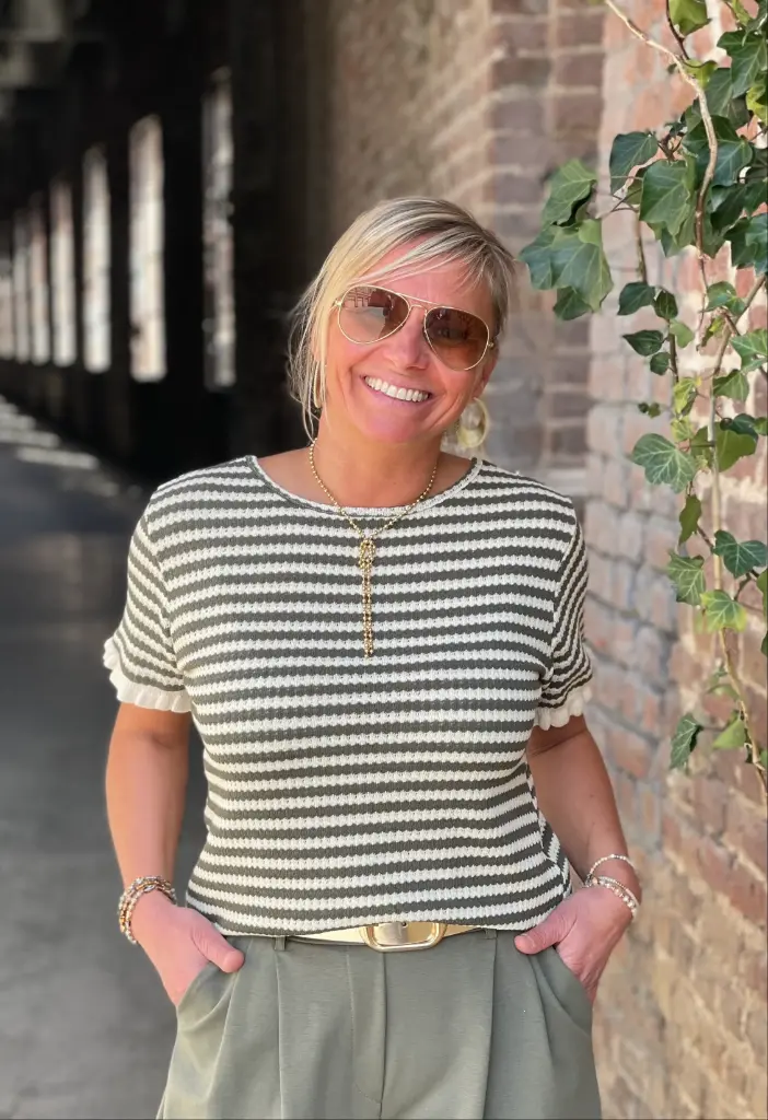 Blouse Bob cordon dos