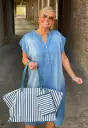 Robe Tencel col mao