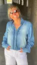 Chemise Tencel col Froufrou