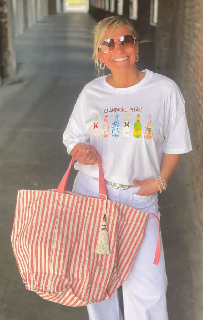 T-shirt Champagne