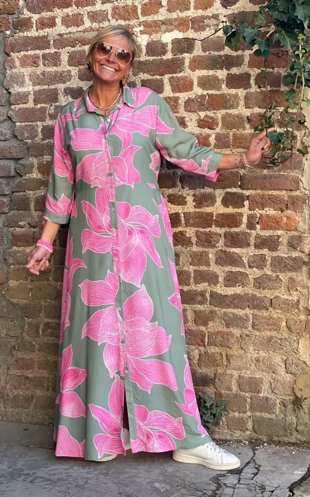 Robe longue Lys