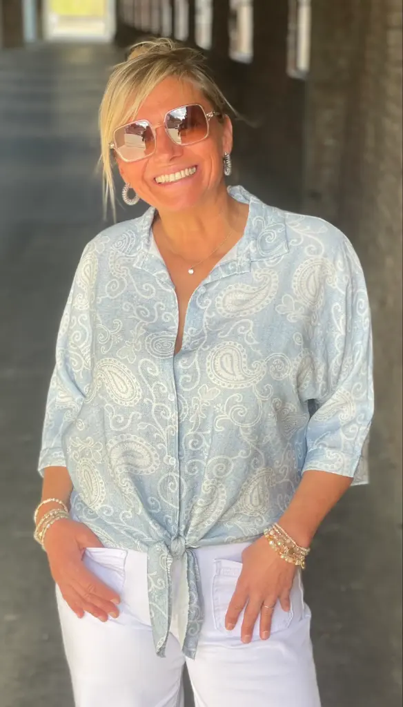 Chemisier court Bandanas