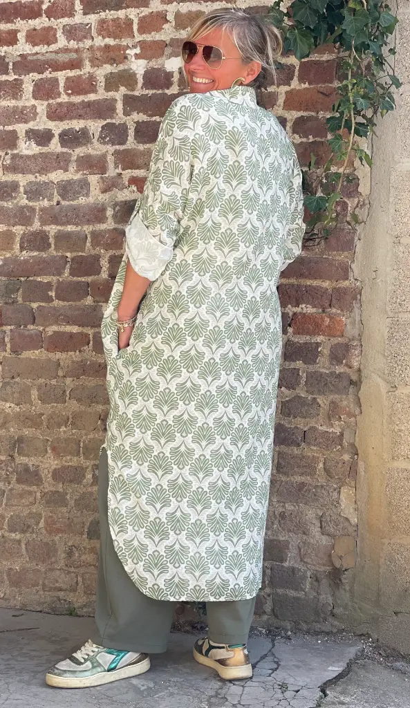 Robe chemise Pampas