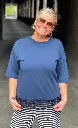 T-shirt bord dentelle