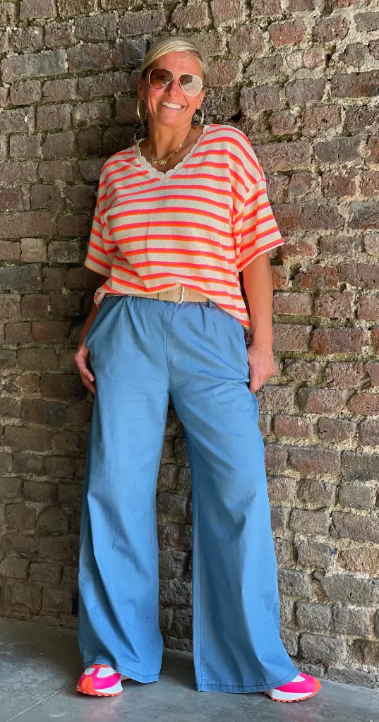 Jeans ample ceinture Summer