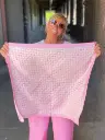 Foulard carré Zig Zag