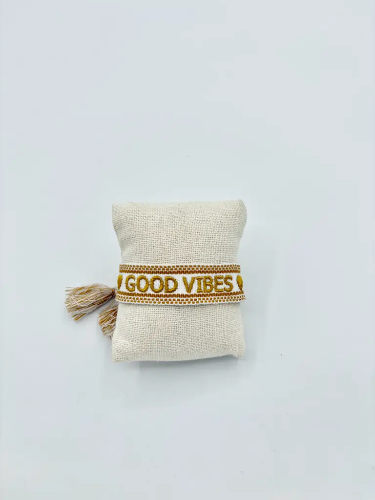 Bracelet cordon GOOD VIBES