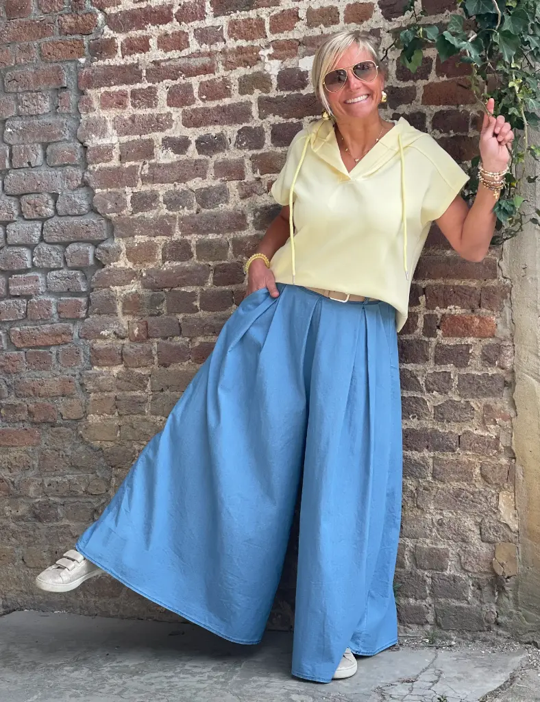 Jupe culotte jeans