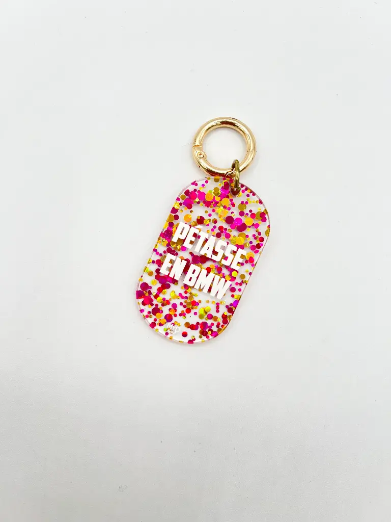 Portes clefs Paillettes 