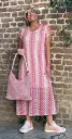 Robe longue Serpentins