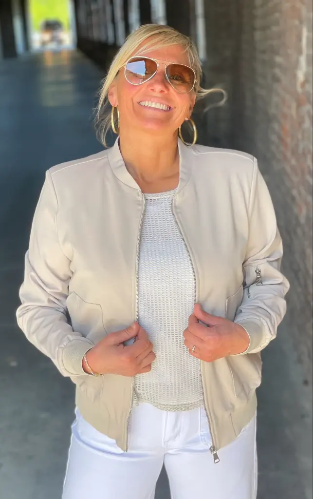 Bombers poches manche