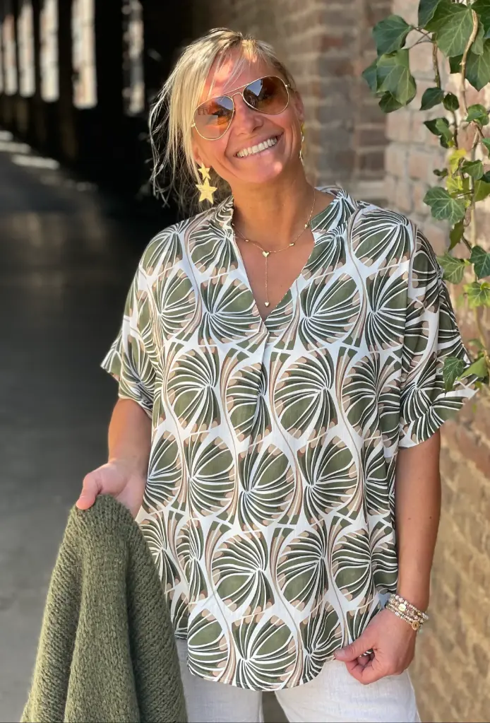 Blouse Eventails