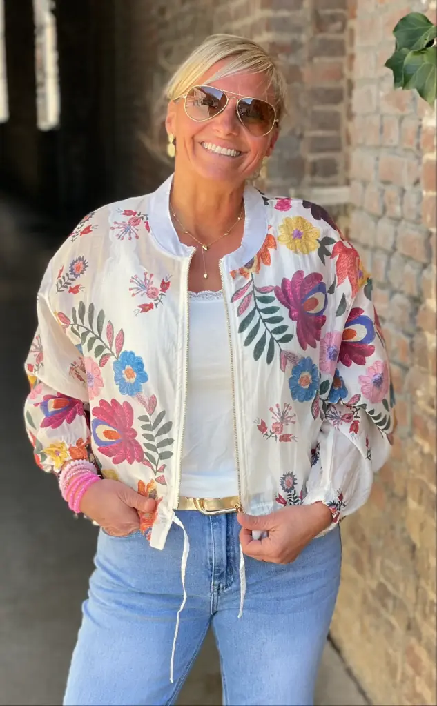 Bombers Voile Printemps