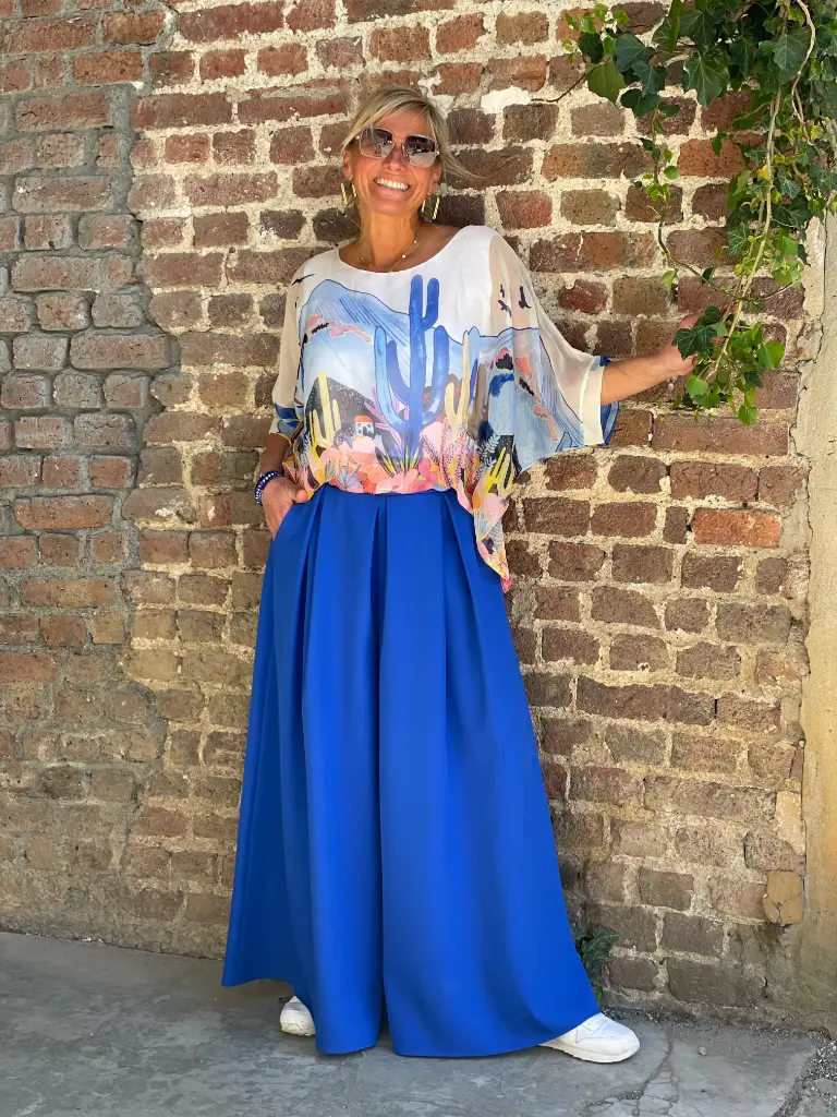 Jupe culotte ceinture