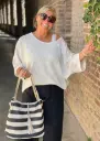 Pull treillis Losanges