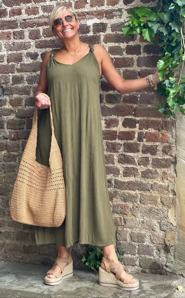 Robe boules bois