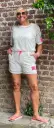 Short outfit dentelle