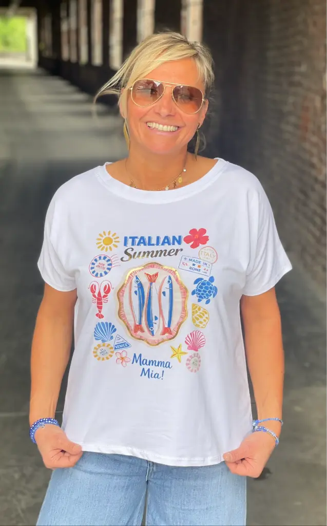 T-shirt Italian summer