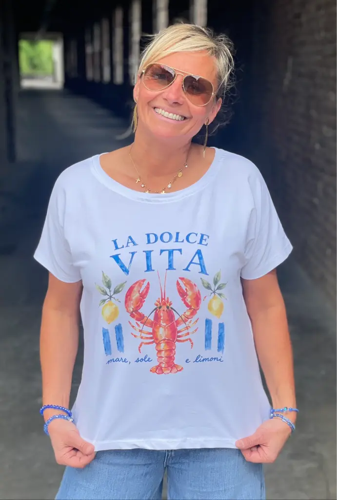 T-shirt lobster Dolce Vita