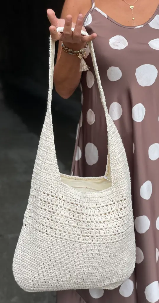 Sac crochet épaule