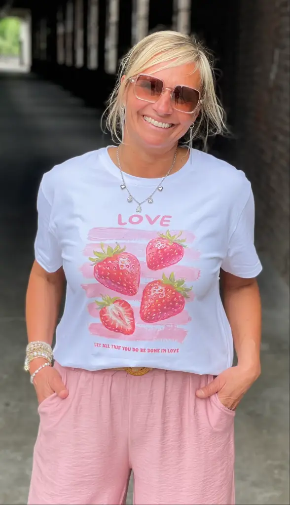 T-shirt Fraises