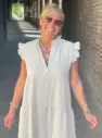 Robe Gaz de Coton volants