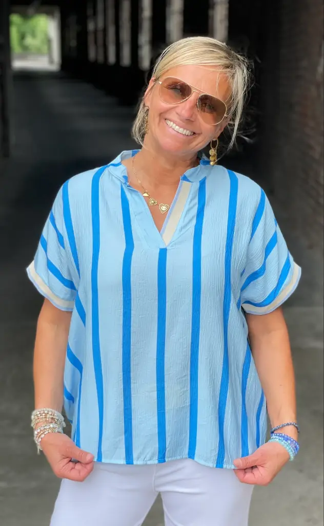 Blouse viscose Lignée