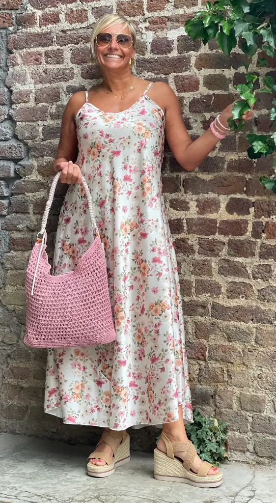 Robe BS grosses fleurs