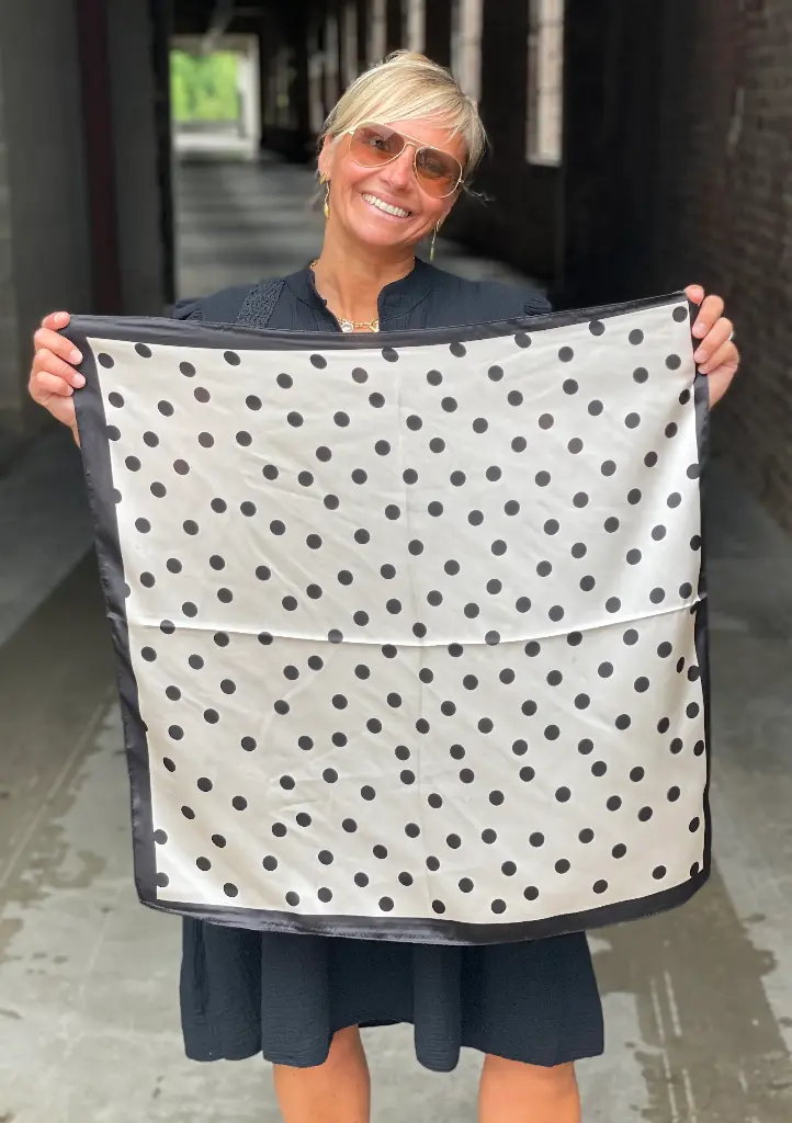 Foulard carré Gommettes