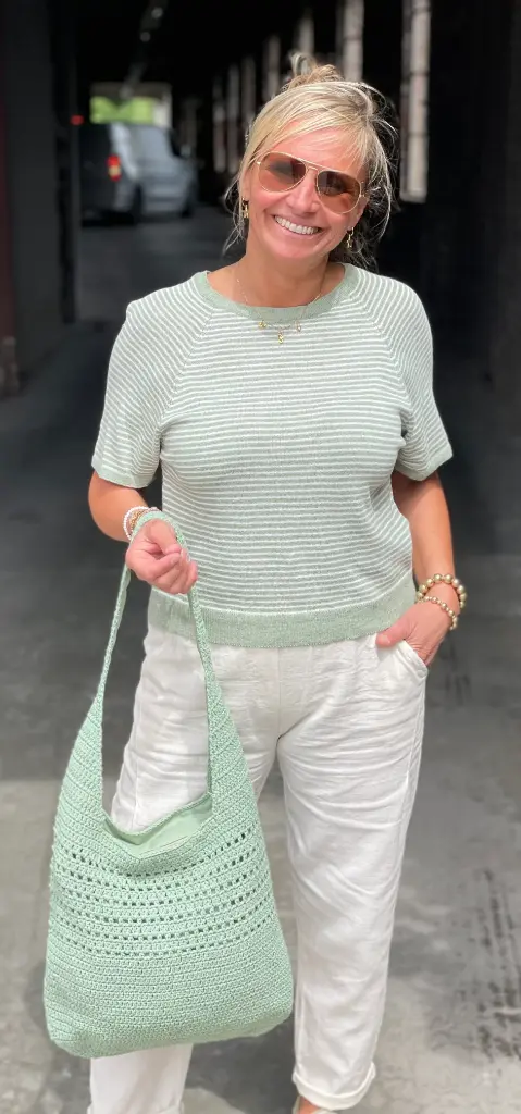 Pull Julie Ligné