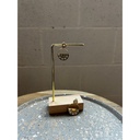 Boucles doreilles rond eventail n90