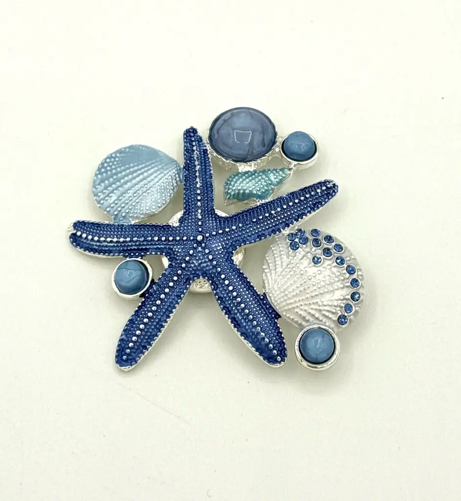 Broche aimant Etoile de Mer