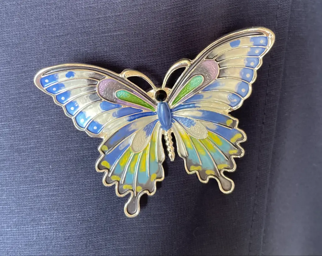 Broche aimant Papillon Multi