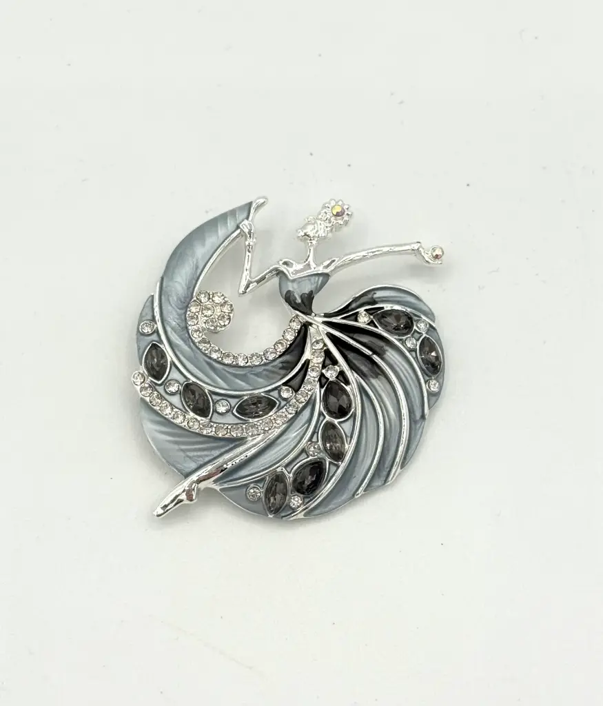 Broche aimant Danseuse Elégante