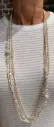 Collier long 3 Rangs Crystal