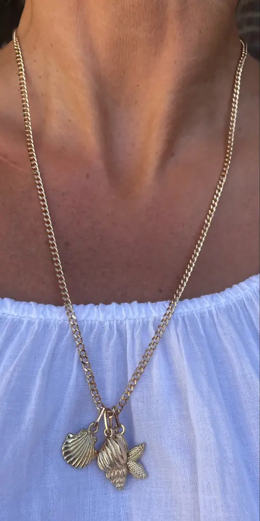 Collier chaîne 3 breloques SEA