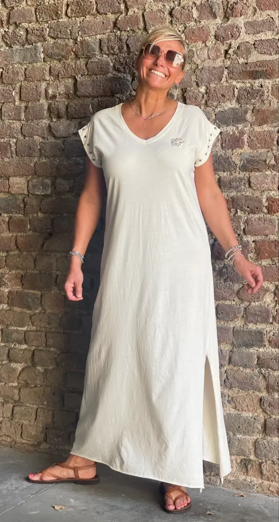 Robe longue Etoiles manches
